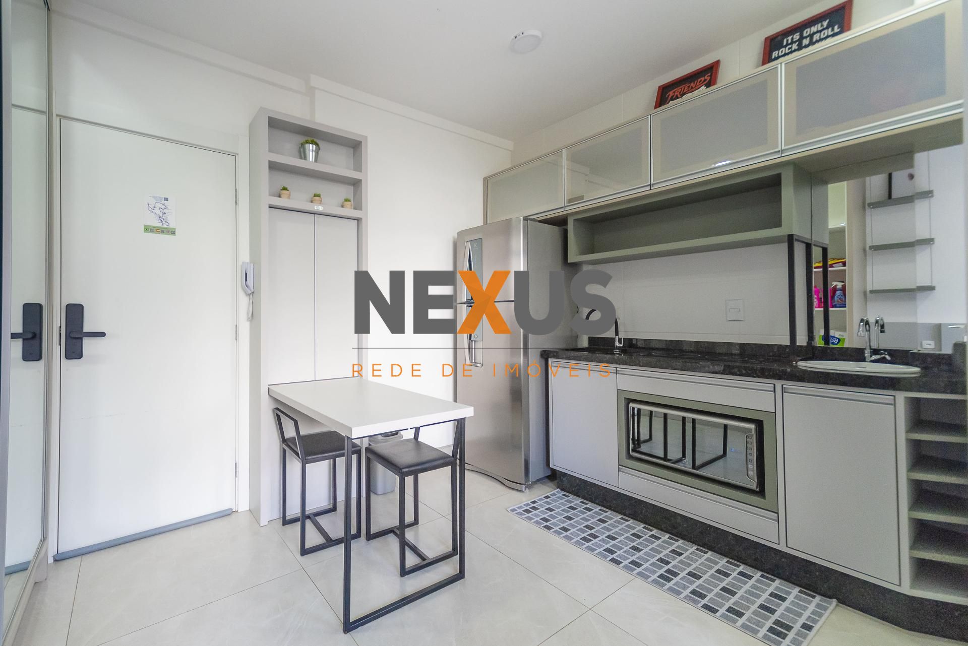 Studio Mobiliado no Eco Smart Ecoville | 23 m² | Sacada | Vaga...