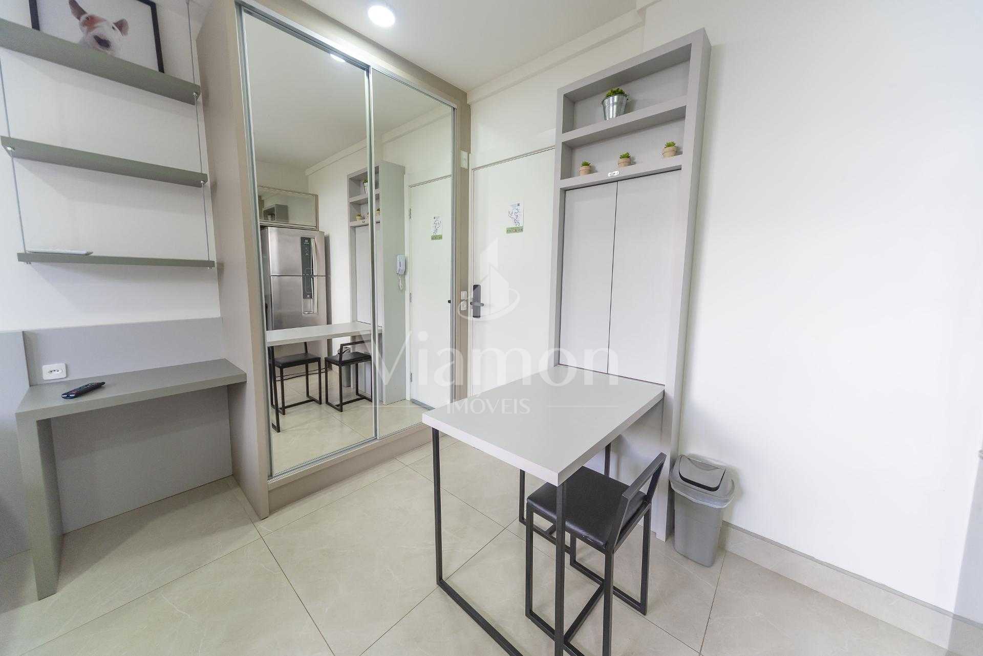 Studio Mobiliado no Eco Smart Ecoville | 23 m² | Sacada | Vaga...