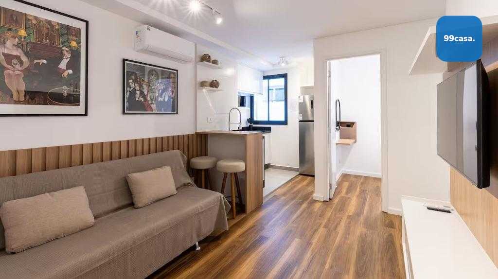 Apartamento Mobiliado com 2 quartos no Centro | New Life Visconde