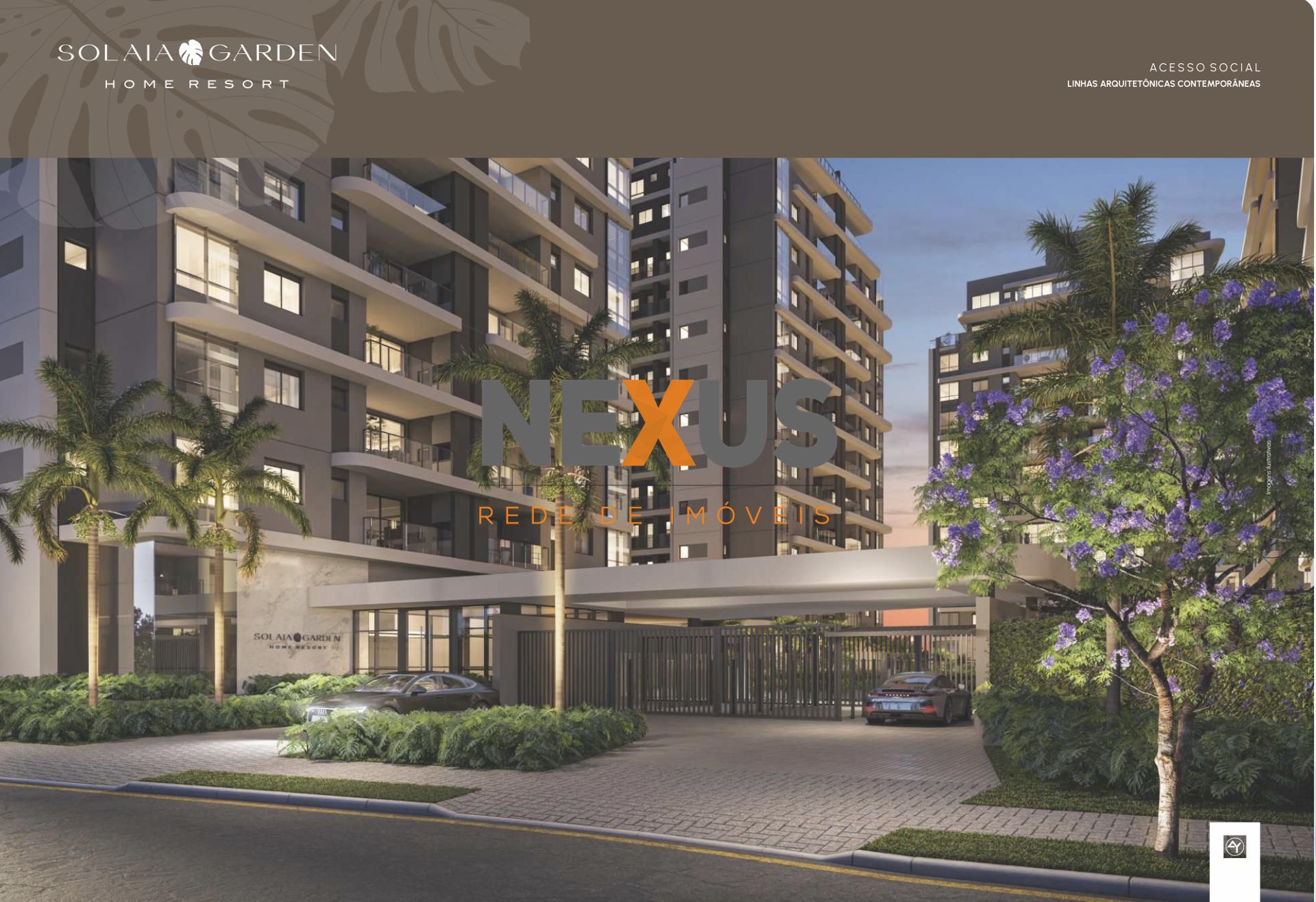 Apartamento à venda no Solaia Garden Home Resort | 156 m² | Mo...