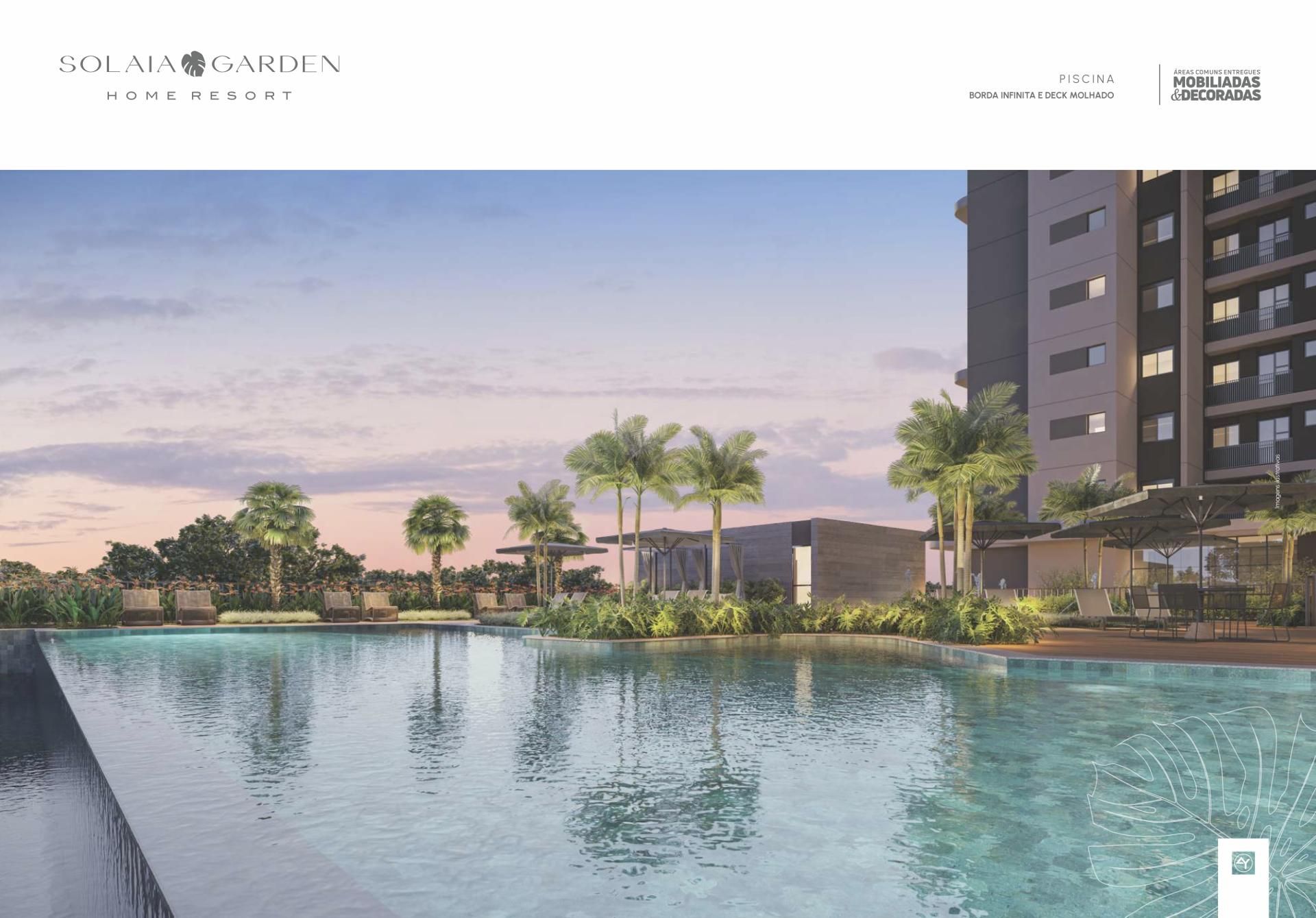 Apartamento à venda no Solaia Garden Home Resort | 156 m² | Mo...