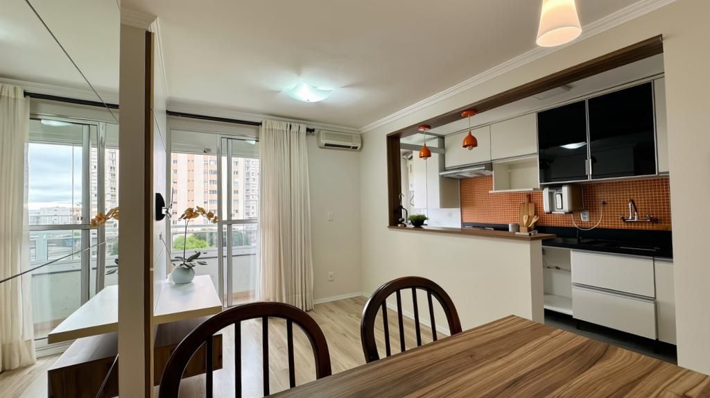 Apartamento Semi Mobiliado no Spazio Conquest Cristo Rei | 2 Q...