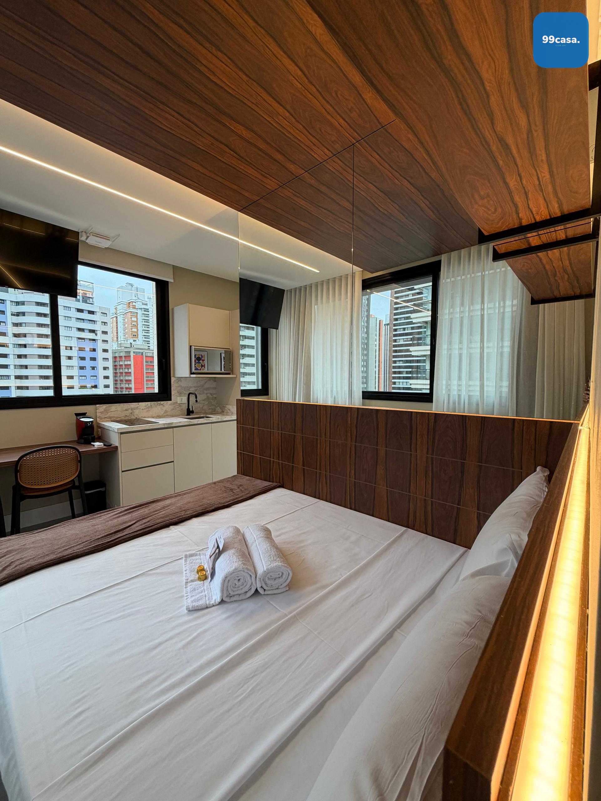 Apartamento mobiliado no Batel com Sacada e Vista. 01 vaga de ...