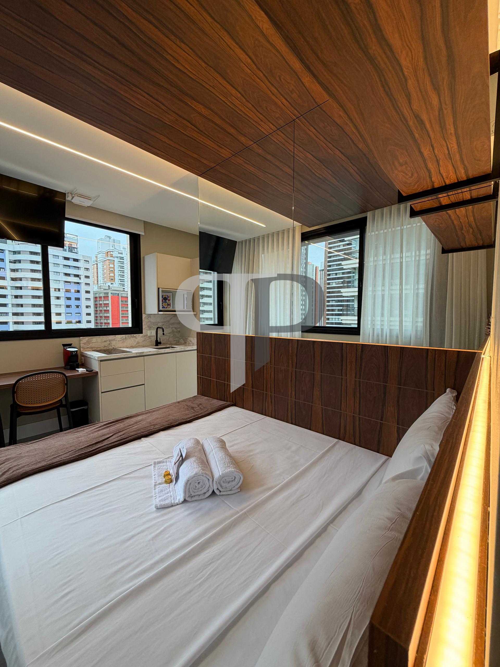 Apartamento mobiliado no Batel com Sacada e Vista. 01 vaga de ...