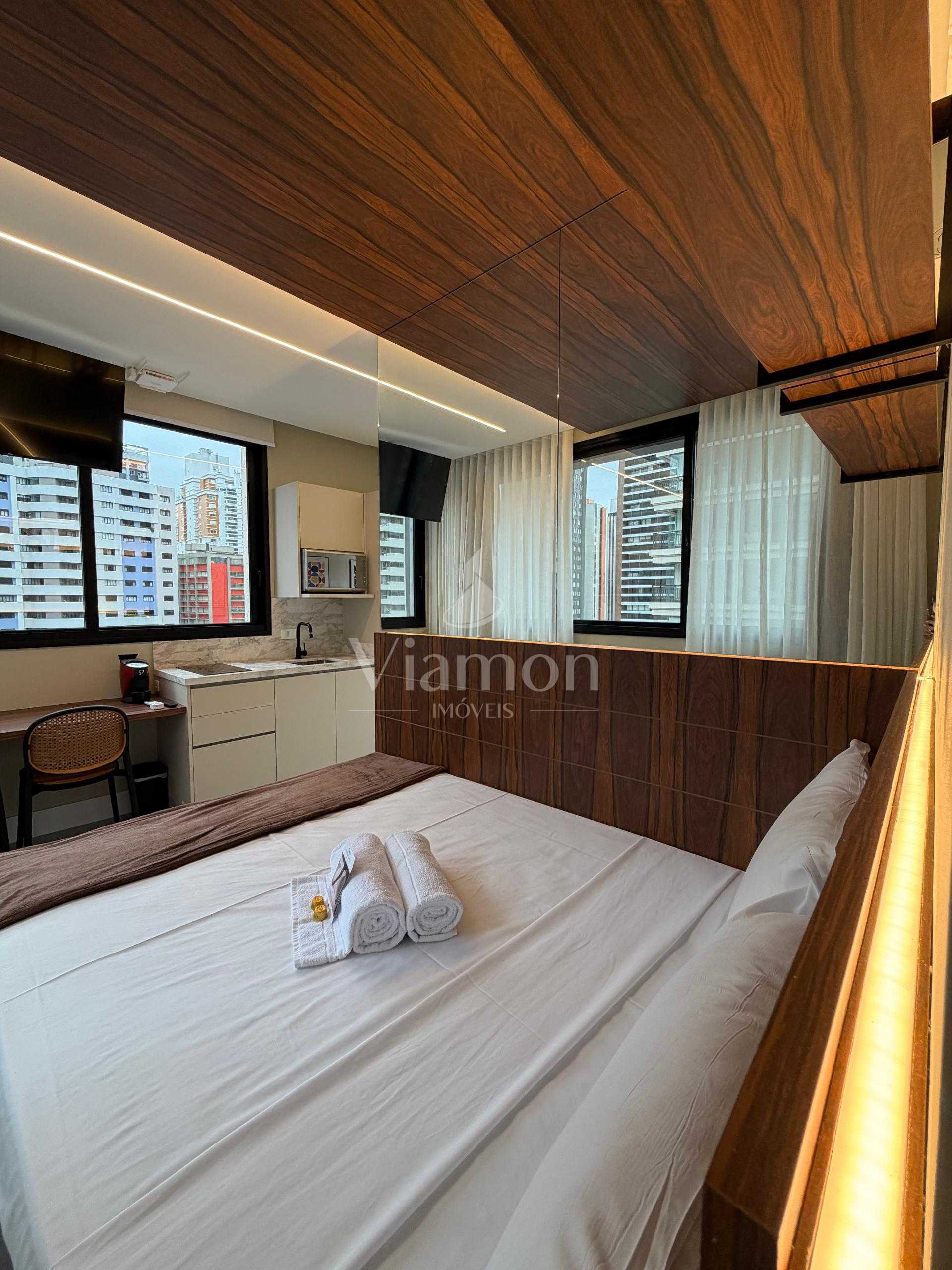 Apartamento mobiliado no Batel com Sacada e Vista. 01 vaga de ...