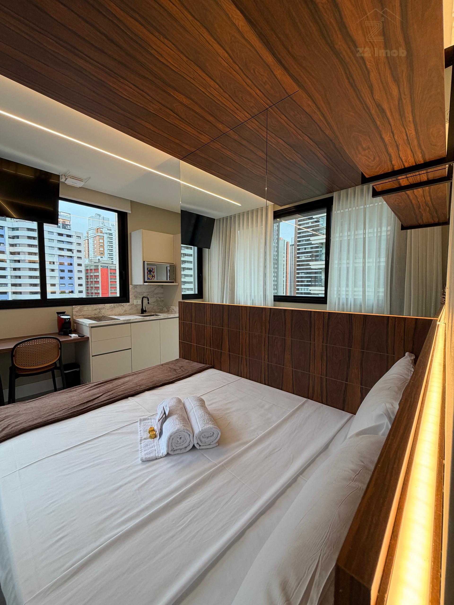 Apartamento mobiliado no Batel com Sacada e Vista. 01 vaga de ...