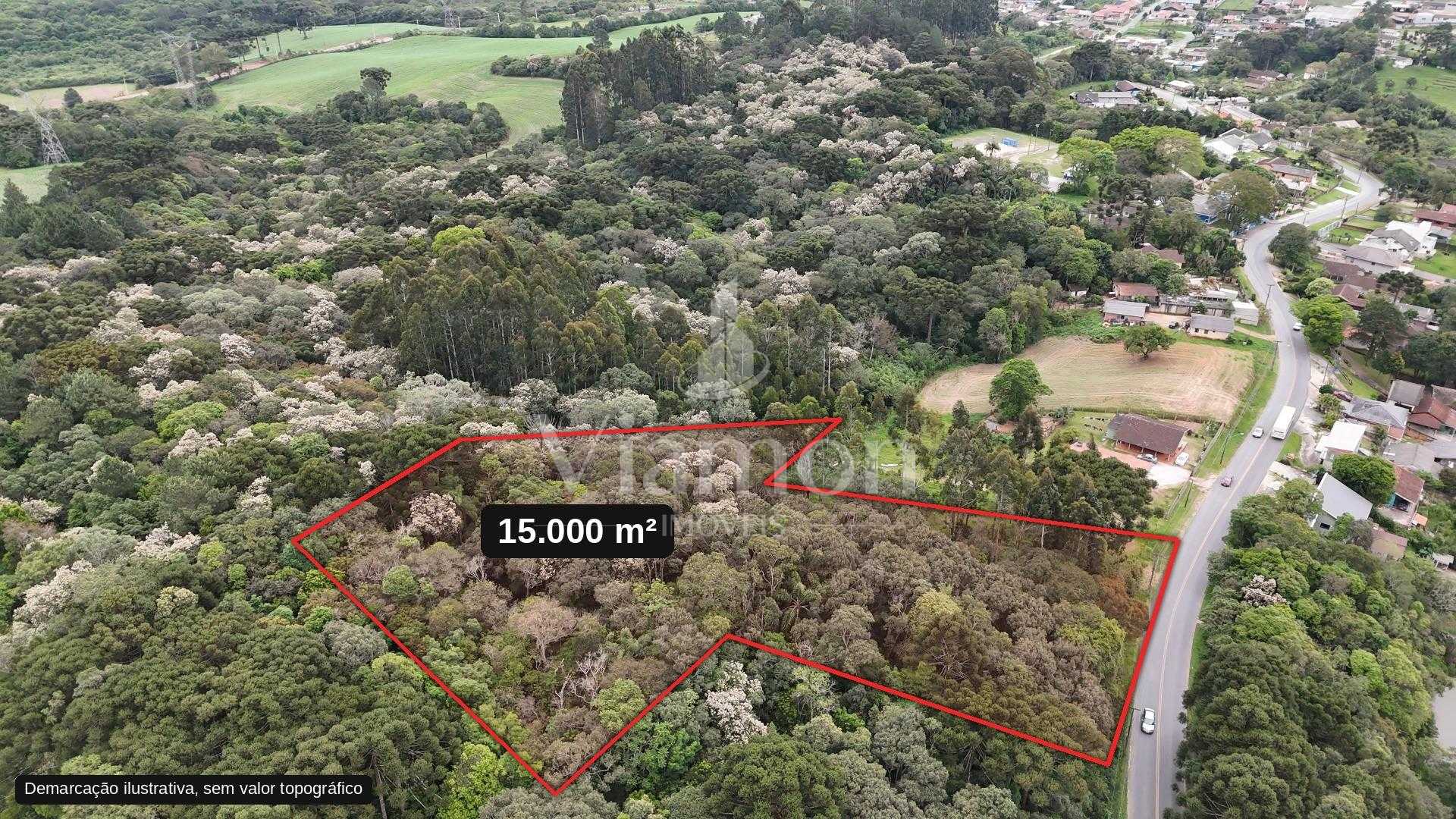 Terreno de 15.000 m² à venda na Rua Mato Grosso, em Campo Largo