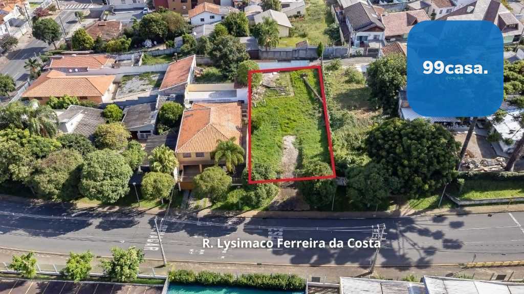 Terreno para alugar, 520 m  - Centro Cívico - Curitiba PR