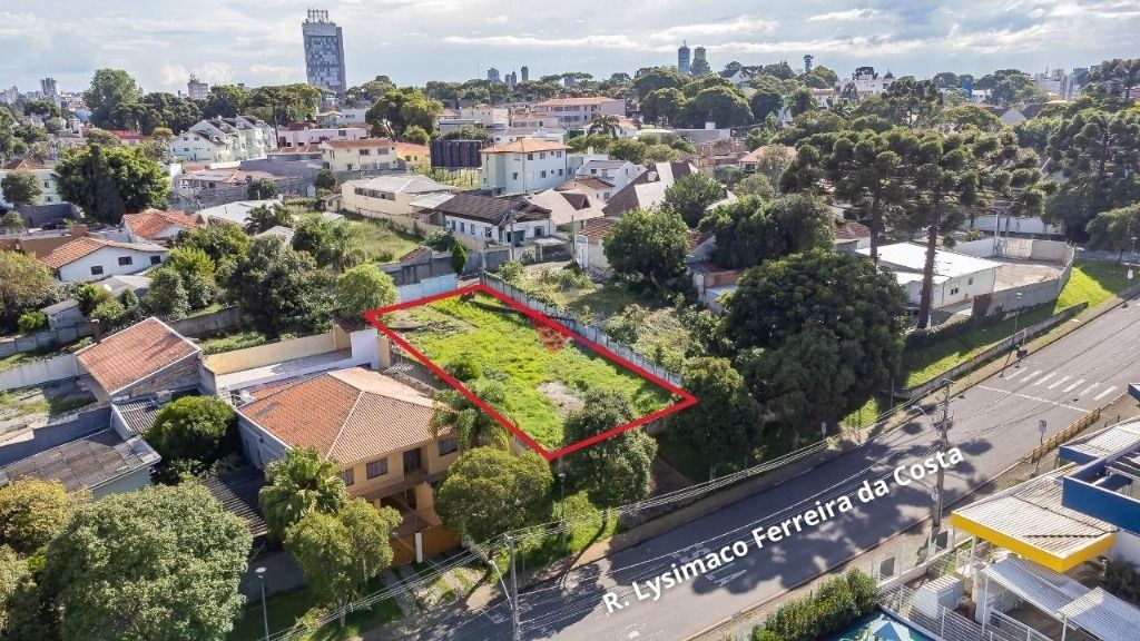 Terreno para alugar, 520 m  - Centro Cívico - Curitiba PR