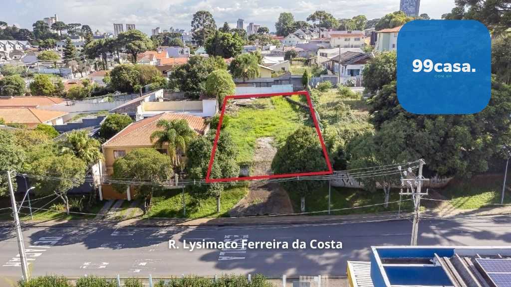 Terreno para alugar, 520 m  - Centro Cívico - Curitiba PR