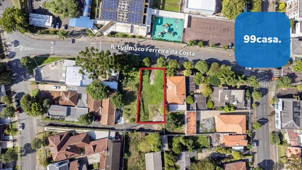 Terreno para alugar, 520 m  - Centro Cívico - Curitiba PR