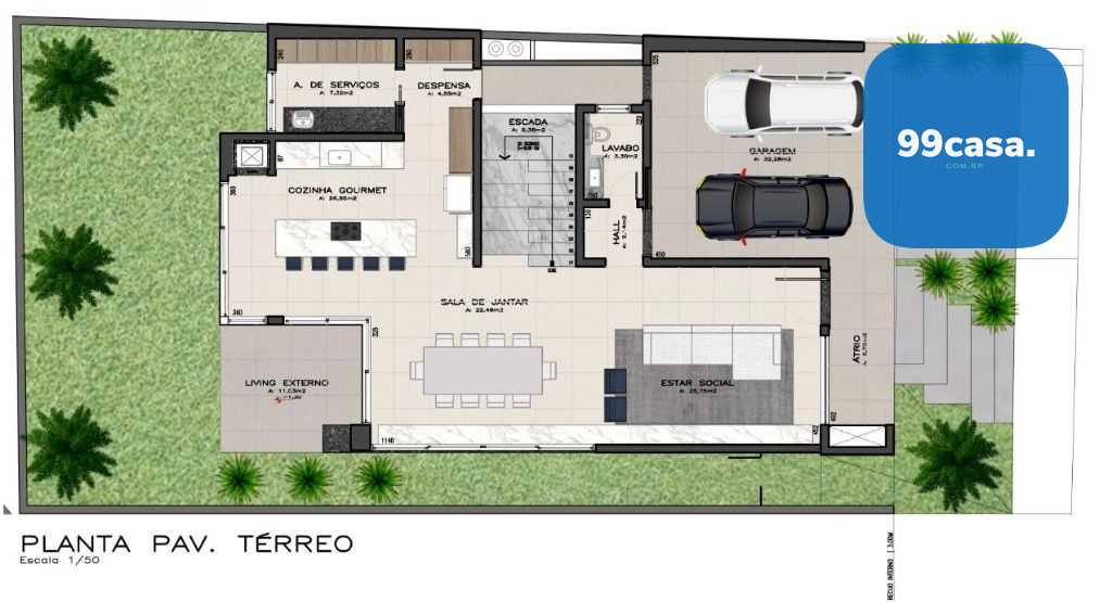 Casa com 3 dormitórios à venda,309.14 m , butiatuvinha, CURITI...