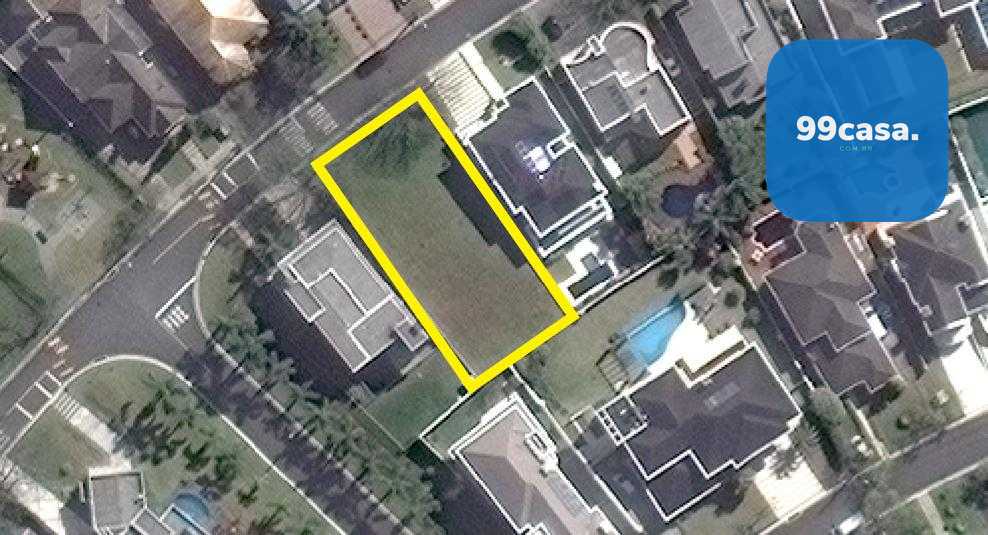 Terreno plano com 717 m2 à venda, residencial Parati, Alphavil...