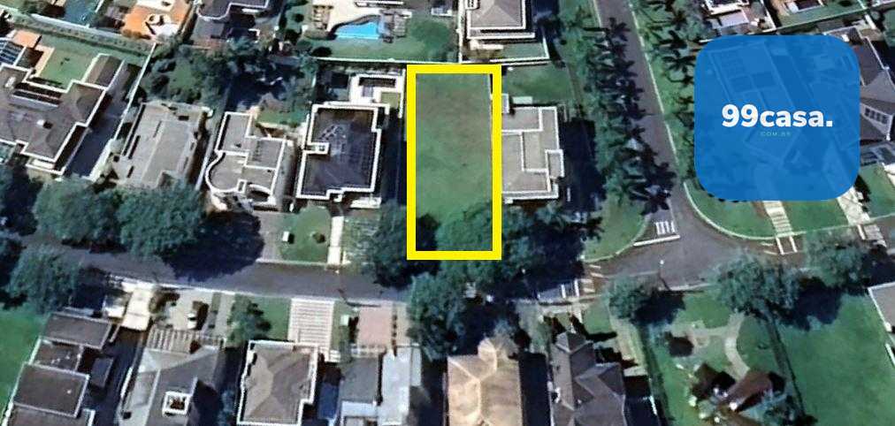 Terreno plano com 717 m2 à venda, residencial Parati, Alphavil...