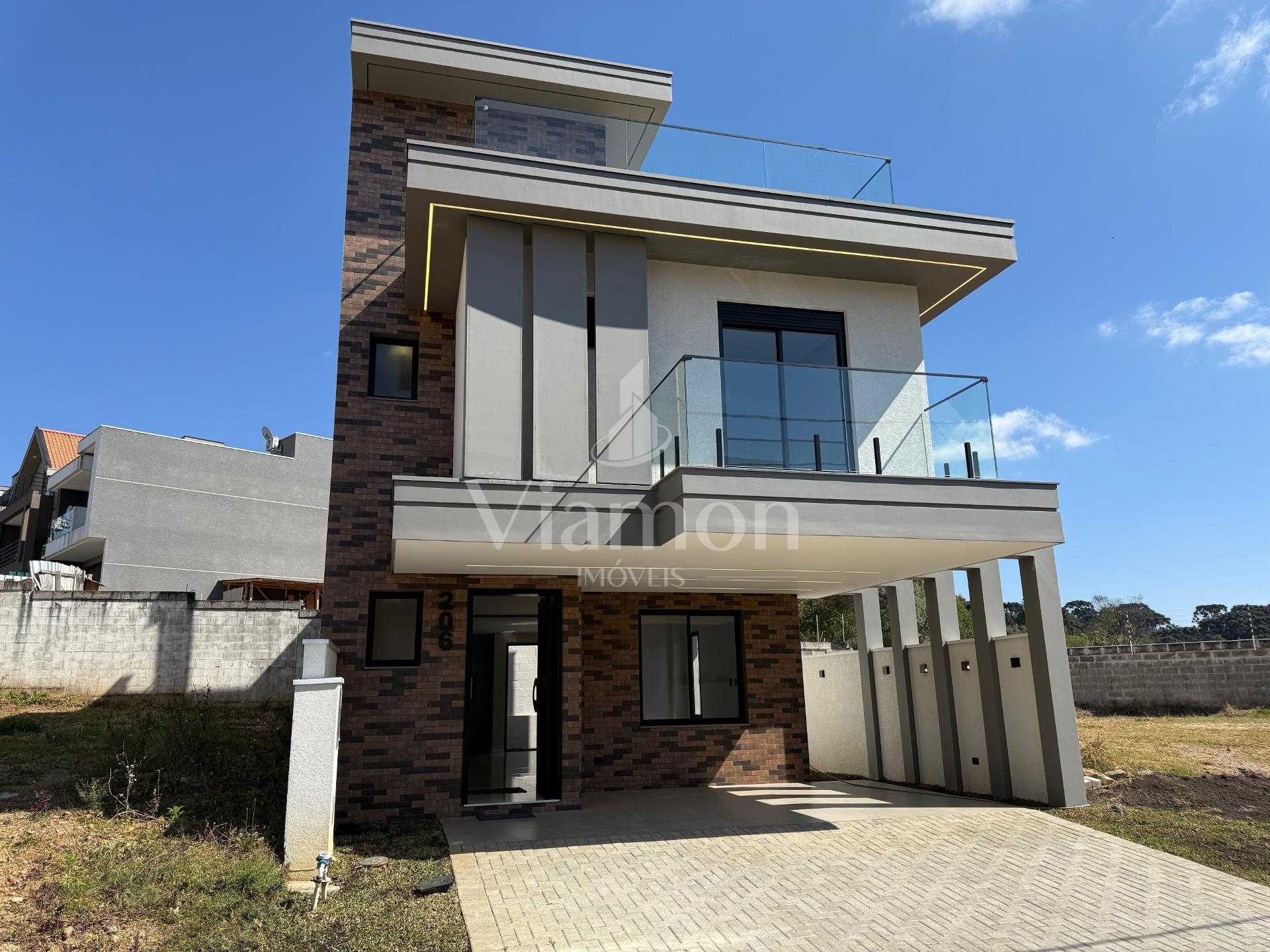 Casa com 4 dormitorios em condominio, santa cândida, CURITIBA ...