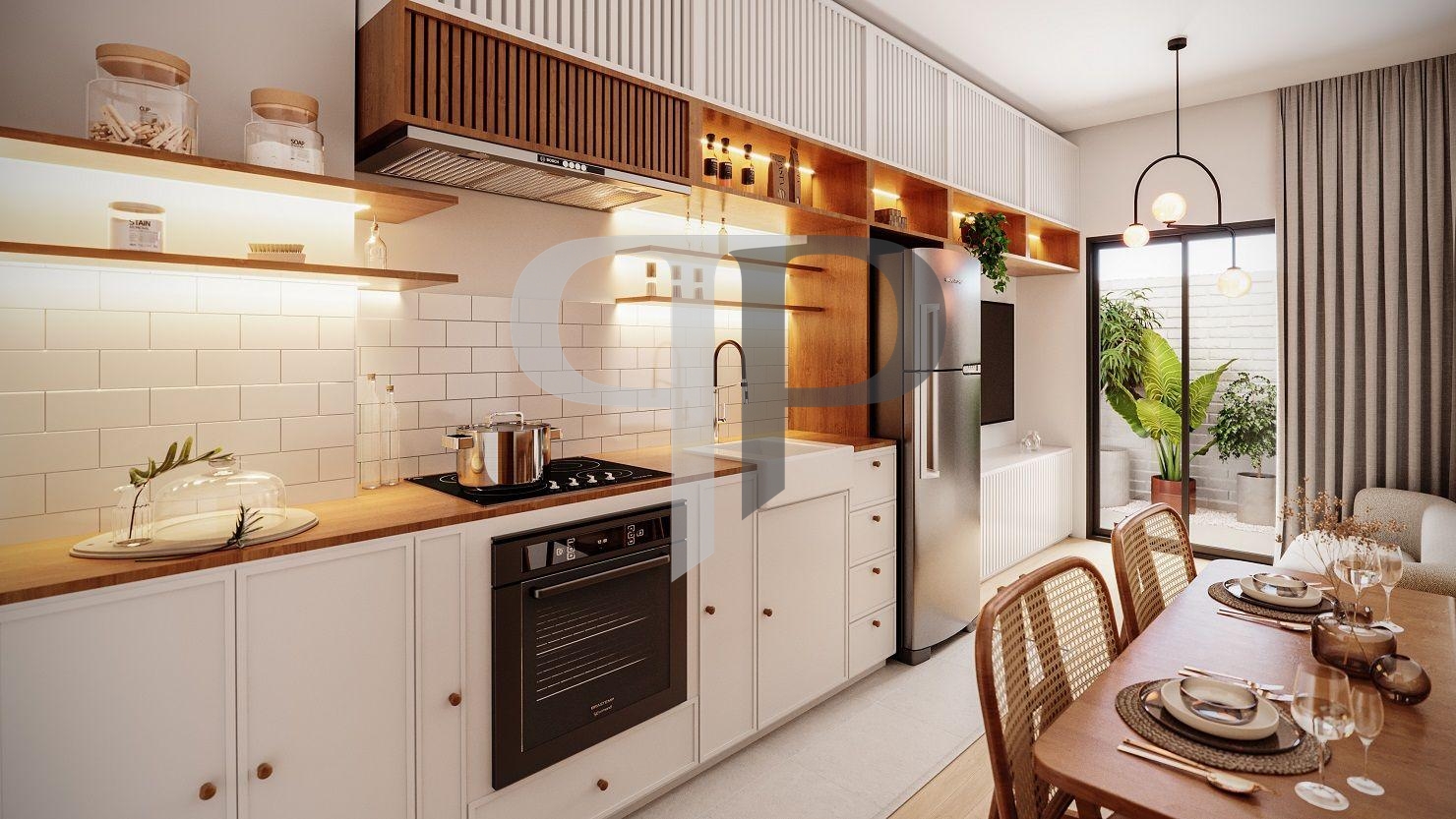 Apartamento Garden à venda no Bacacheri, proximo Ca´dore - CUR...
