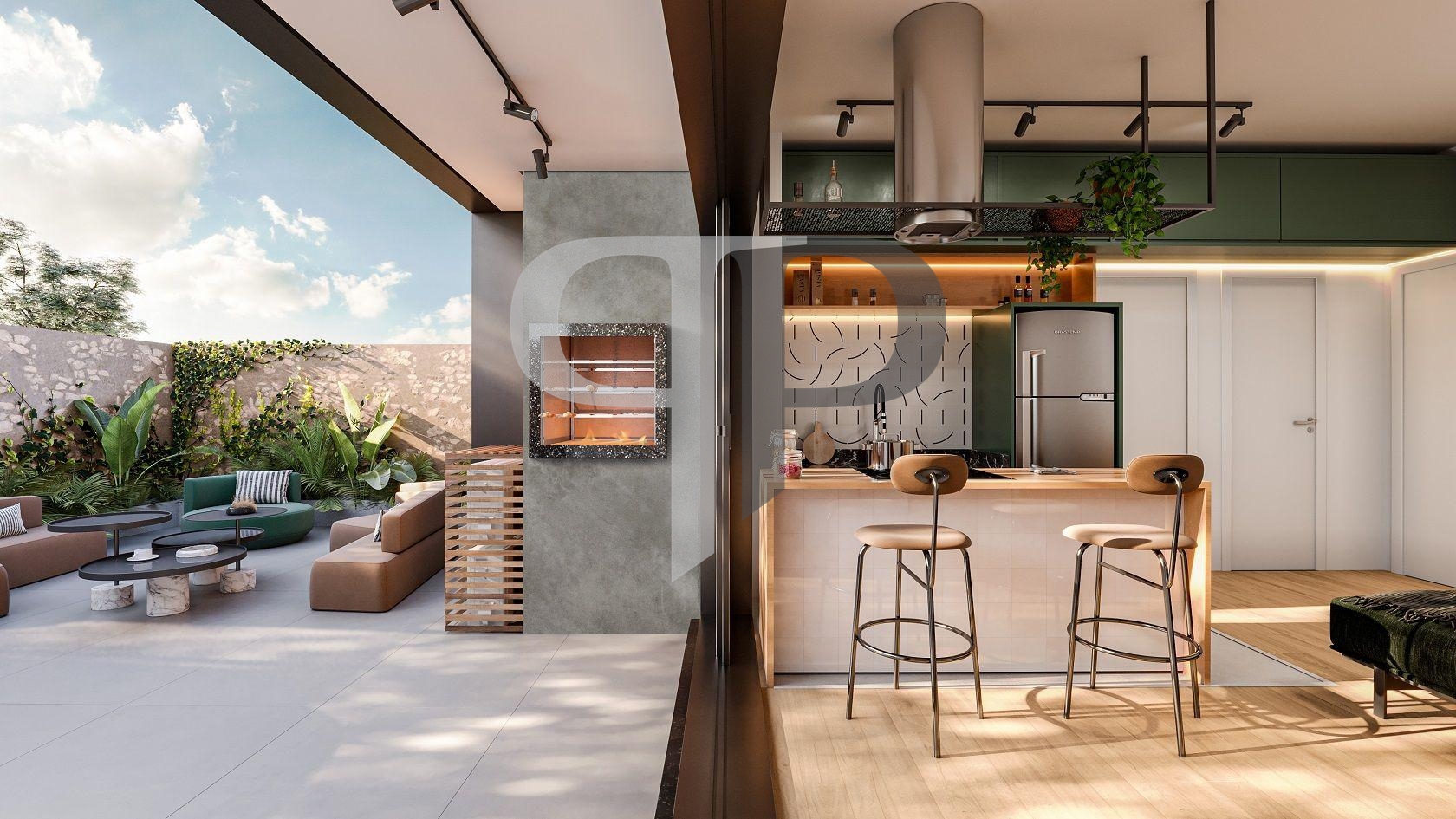 Apartamento Garden à venda no Bacacheri, proximo Ca´dore - CUR...