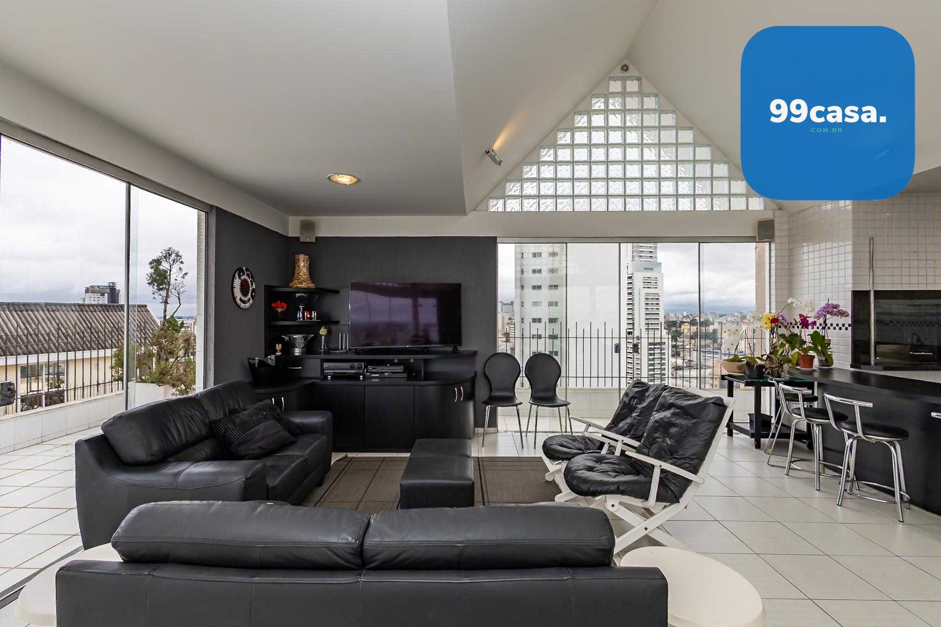 20  andar, Cobertura Triplex, Centro Cívico, 4 Vagas, Gourmet ...