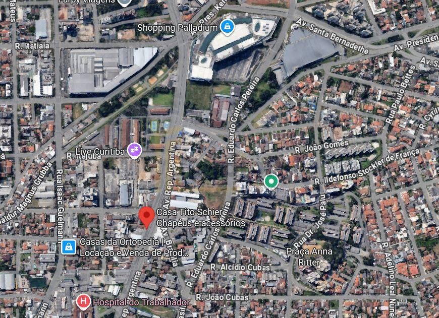 Terreno Comercial à venda com 1050 m2, novo mundo, CURITIBA - PR