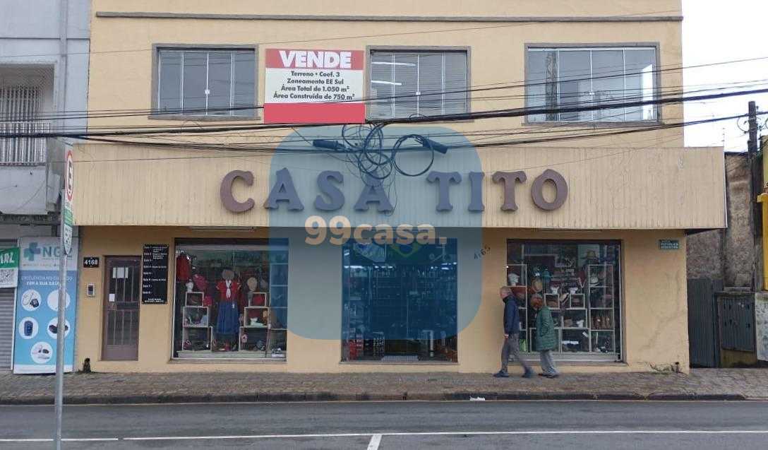 Terreno Comercial à venda com 1050 m2, novo mundo, CURITIBA - PR