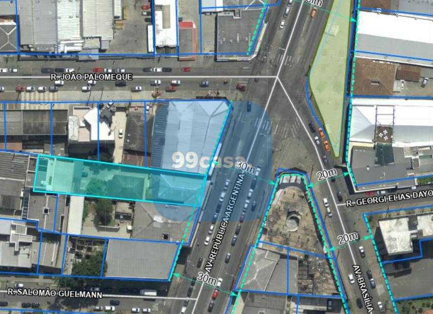 Terreno Comercial à venda com 1050 m2, novo mundo, CURITIBA - PR