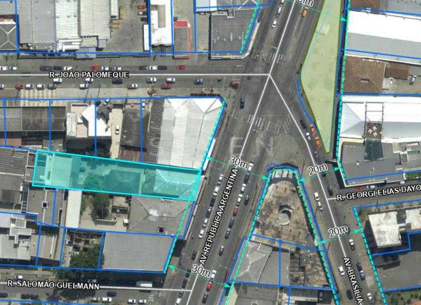 Terreno Comercial à venda com 1050 m2, novo mundo, CURITIBA - PR