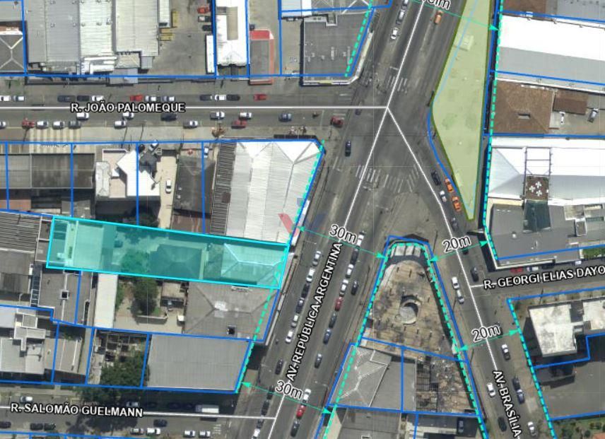 Terreno Comercial à venda com 1050 m2, novo mundo, CURITIBA - PR