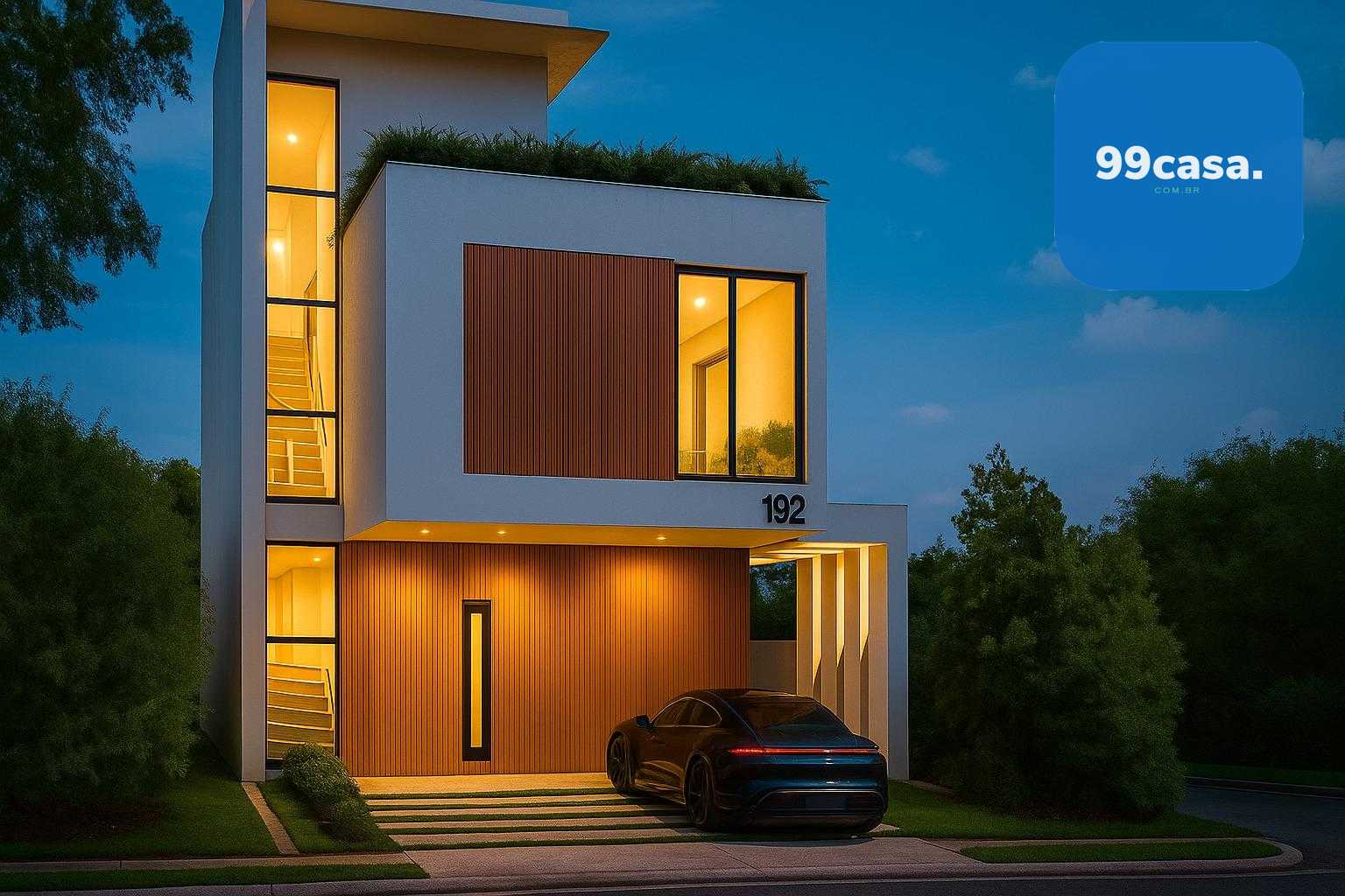 Linda casa em condominio clube, 170m2 privativos, 3 suites