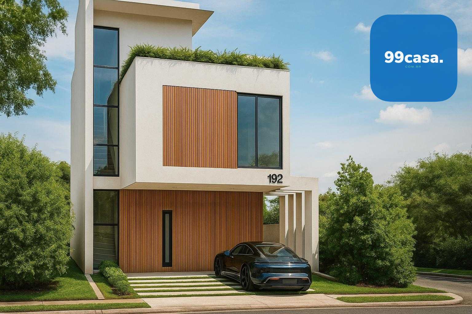 Linda casa em condominio clube, 170m2 privativos, 3 suites