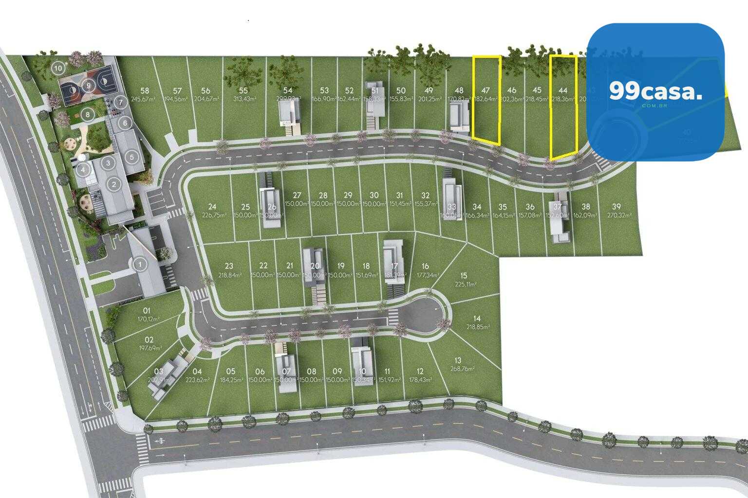 Terrenos a venda Paysage NOA, direto com proprietario. 182m 