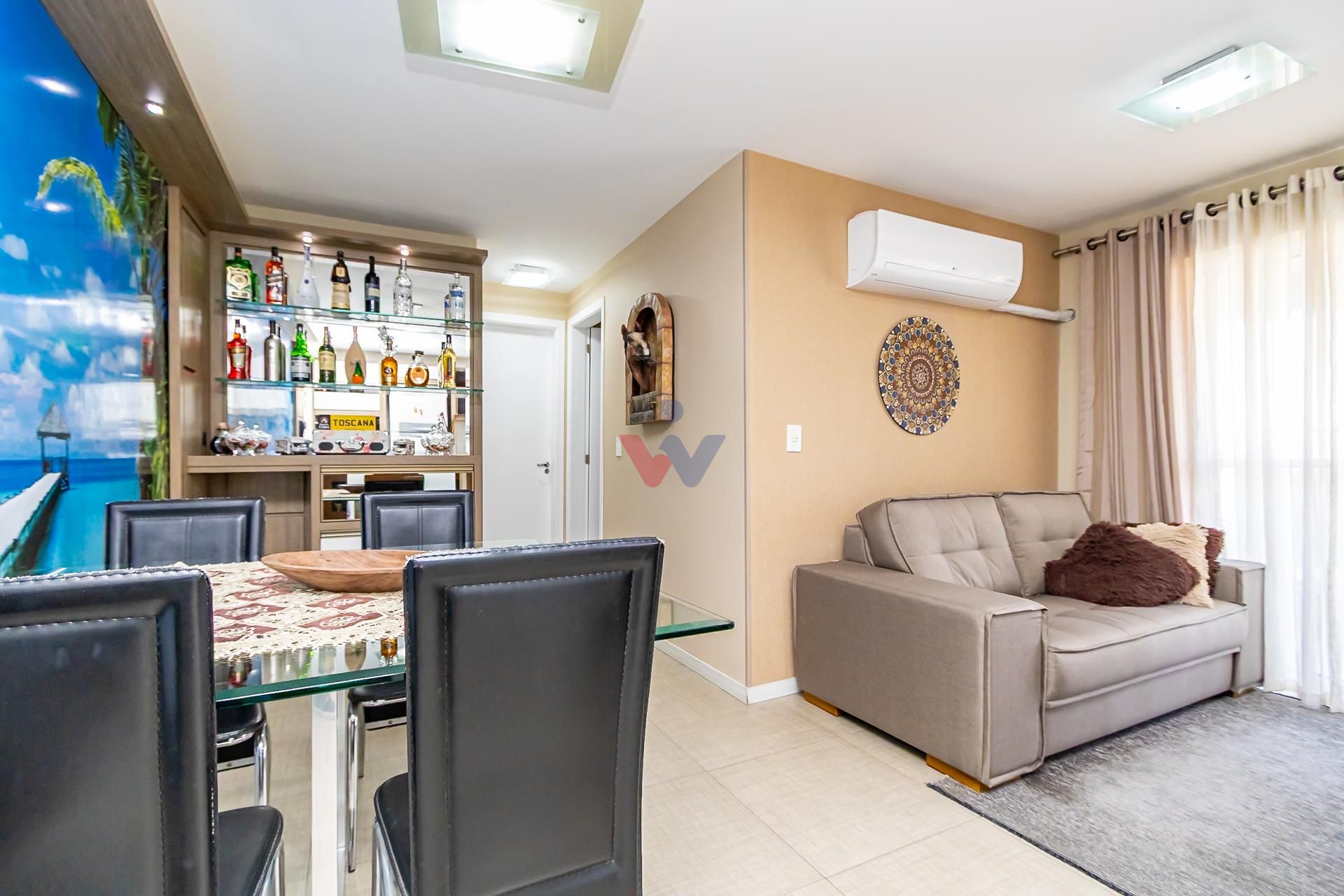 Apartamento com 2 dormitórios, Condomínio Grand Chateau, Pinha...