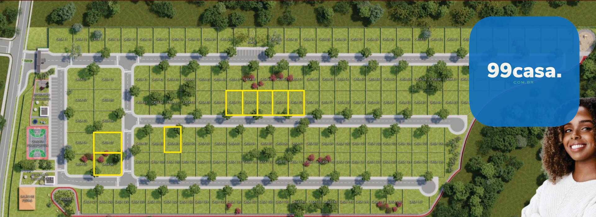 Condomínio Fazenda Di Trento  Lotes de 250m  a 372m  com Entre...