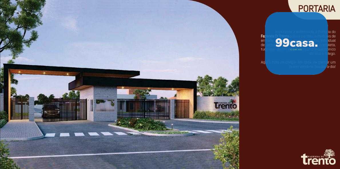 Condomínio Fazenda Di Trento  Lotes de 250m  a 372m  com Entre...