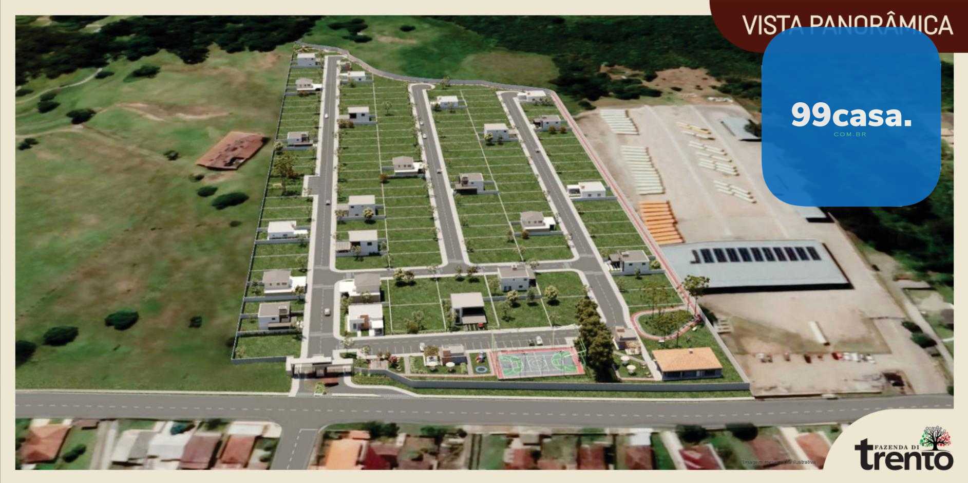 Condomínio Fazenda Di Trento  Lotes de 250m  a 372m  com Entre...