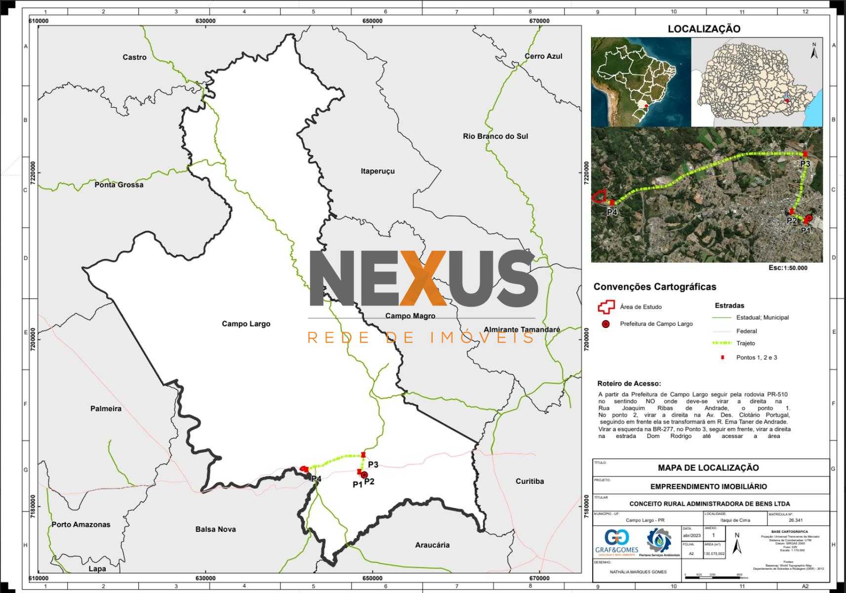 Terreno Industrial em Campo Largo  131.000 m  na BR-376 Itaqui...
