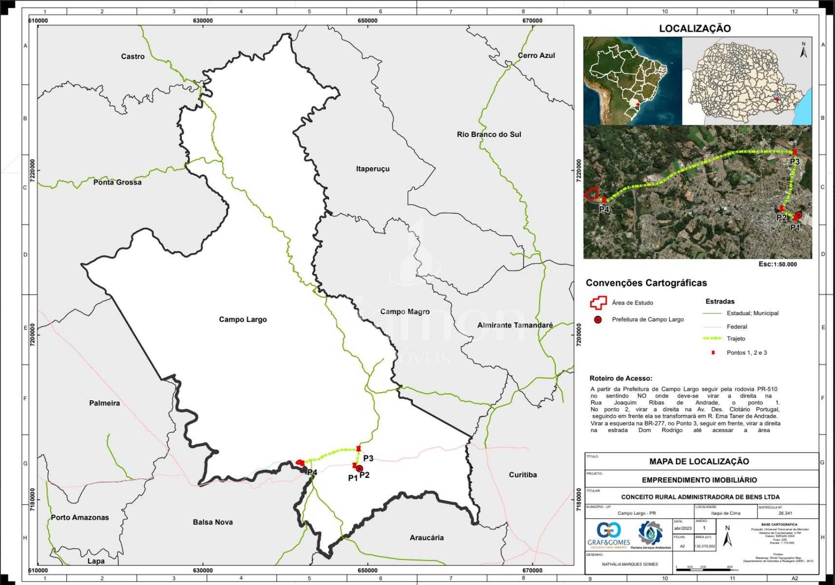 Terreno Industrial em Campo Largo  131.000 m  na BR-376 Itaqui...