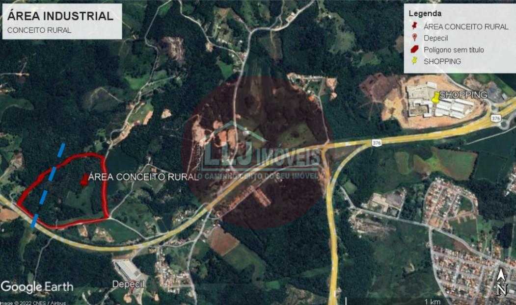 Terreno Industrial em Campo Largo  131.000 m  na BR-376 Itaqui de Cima