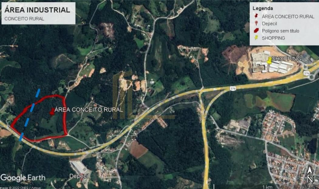 Terreno Industrial em Campo Largo  131.000 m  na BR-376 Itaqui...