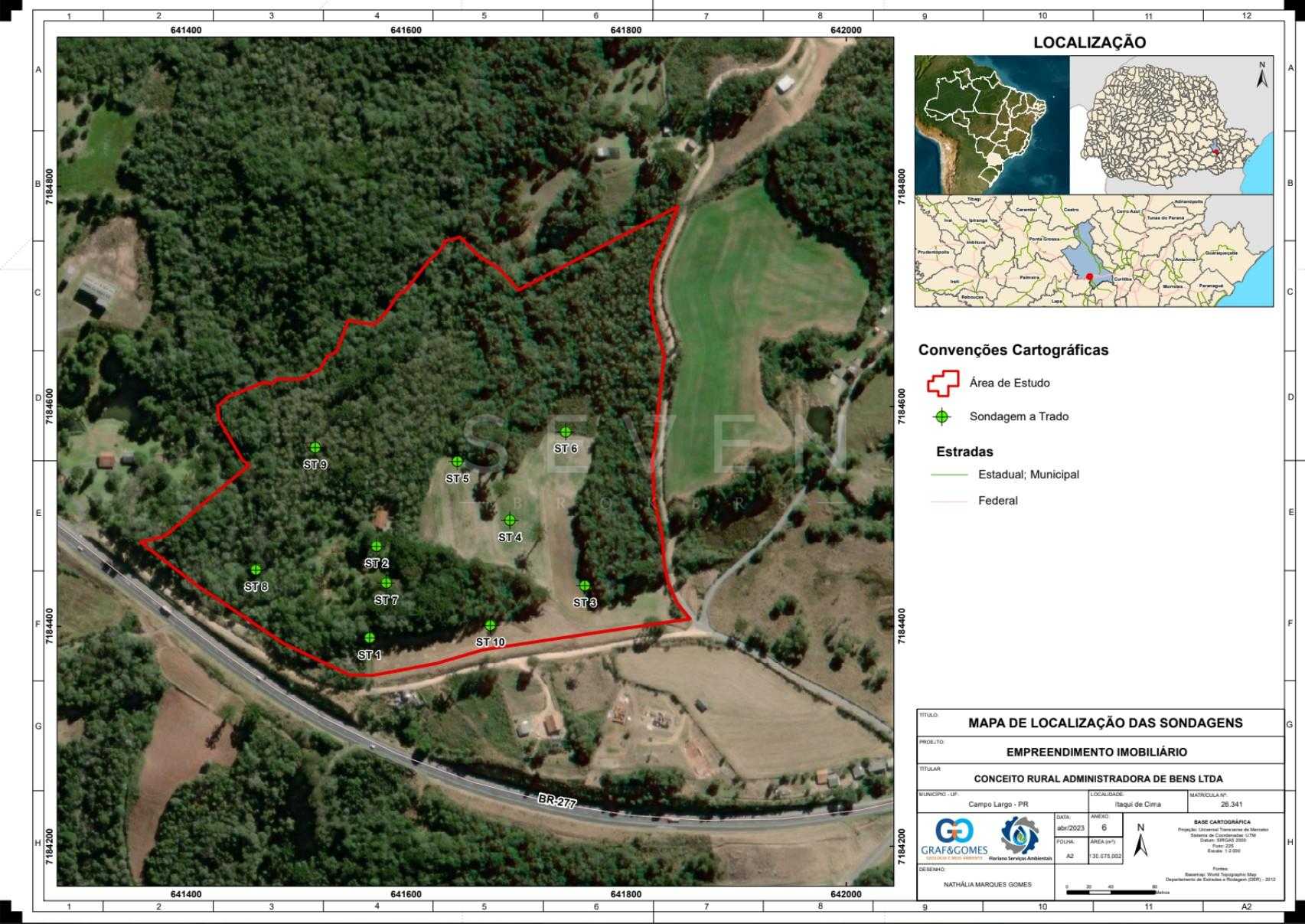 Terreno Industrial em Campo Largo  131.000 m  na BR-376 Itaqui...