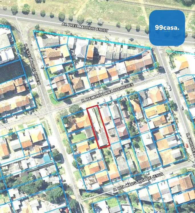 Terreno no Cajuru 370m2 - 10mx37m. Ideal para Sobrados na Rua ...