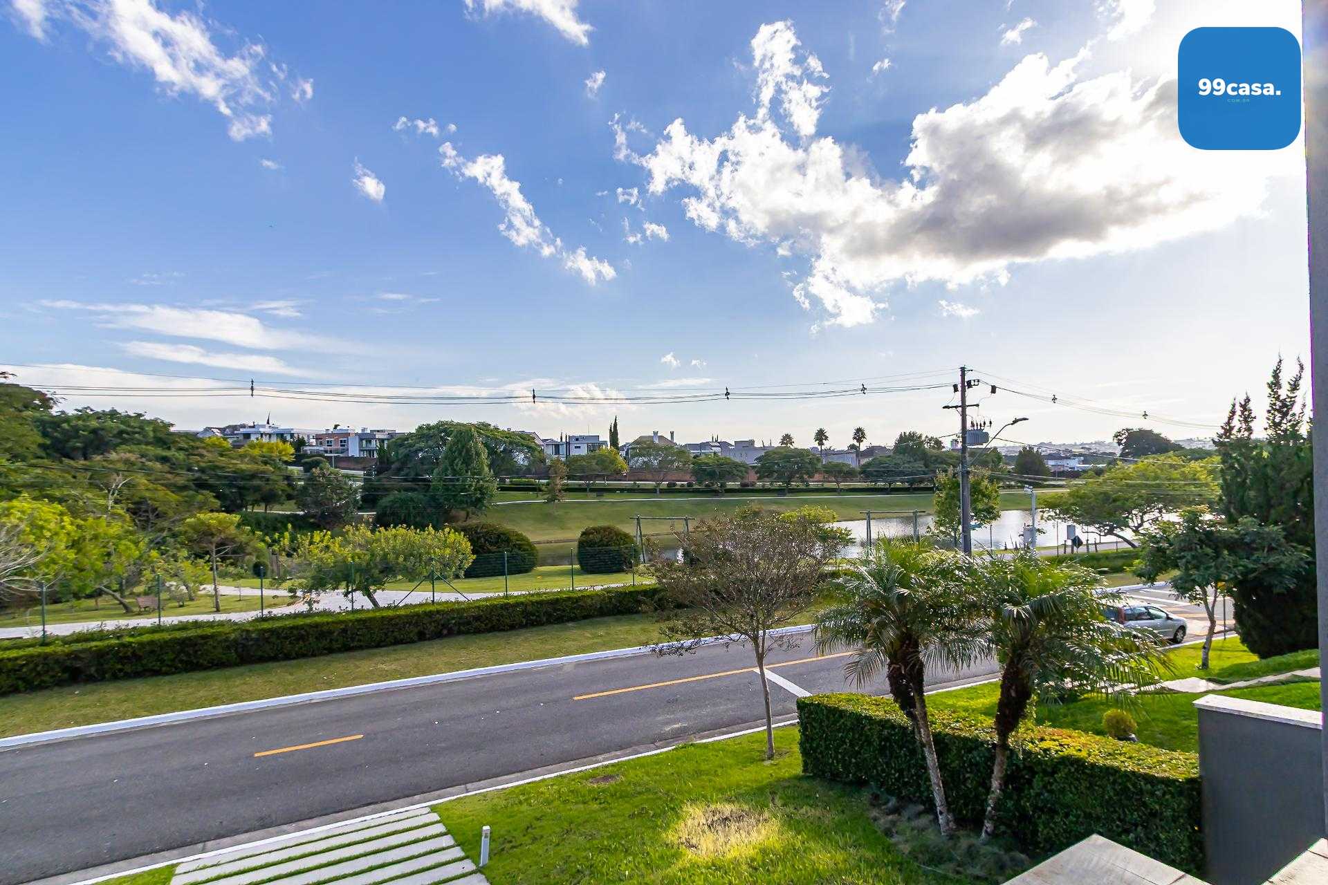Casa Alto Padrão com Vista Lago 4 suítes -  Alphaville Gracios...