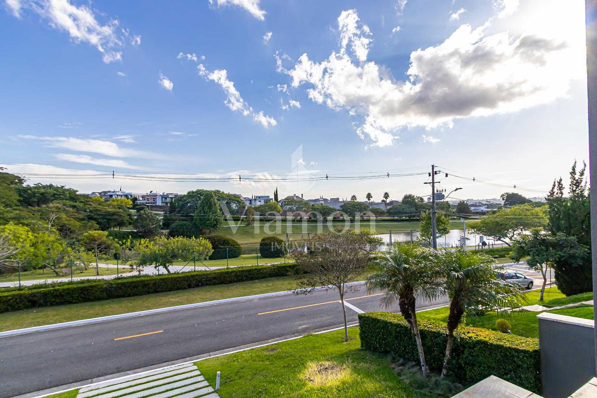 Casa Alto Padrão com Vista Lago 4 suítes -  Alphaville Gracios...