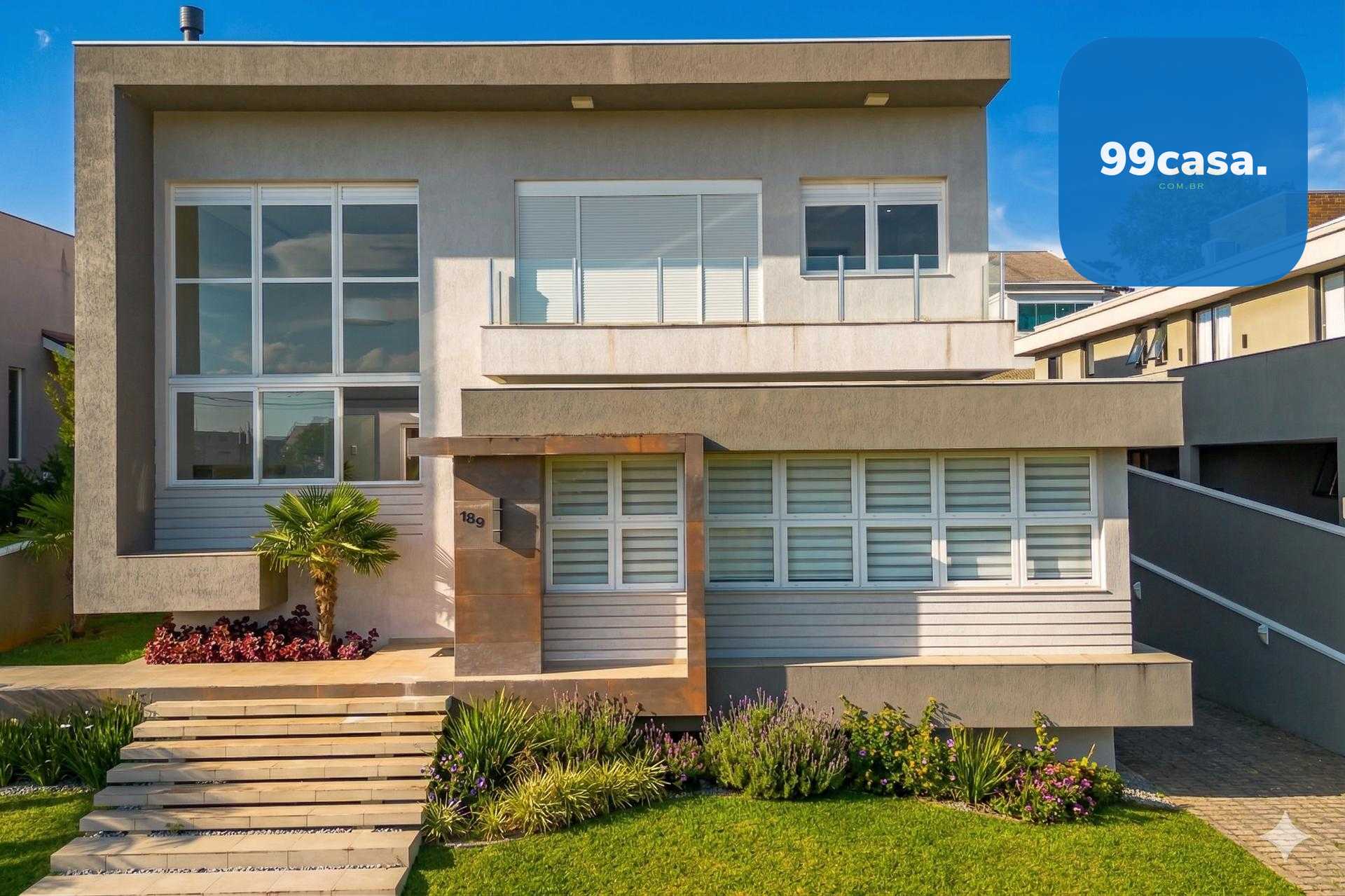 Casa Alto Padrão com Vista Lago 4 suítes -  Alphaville Gracios...