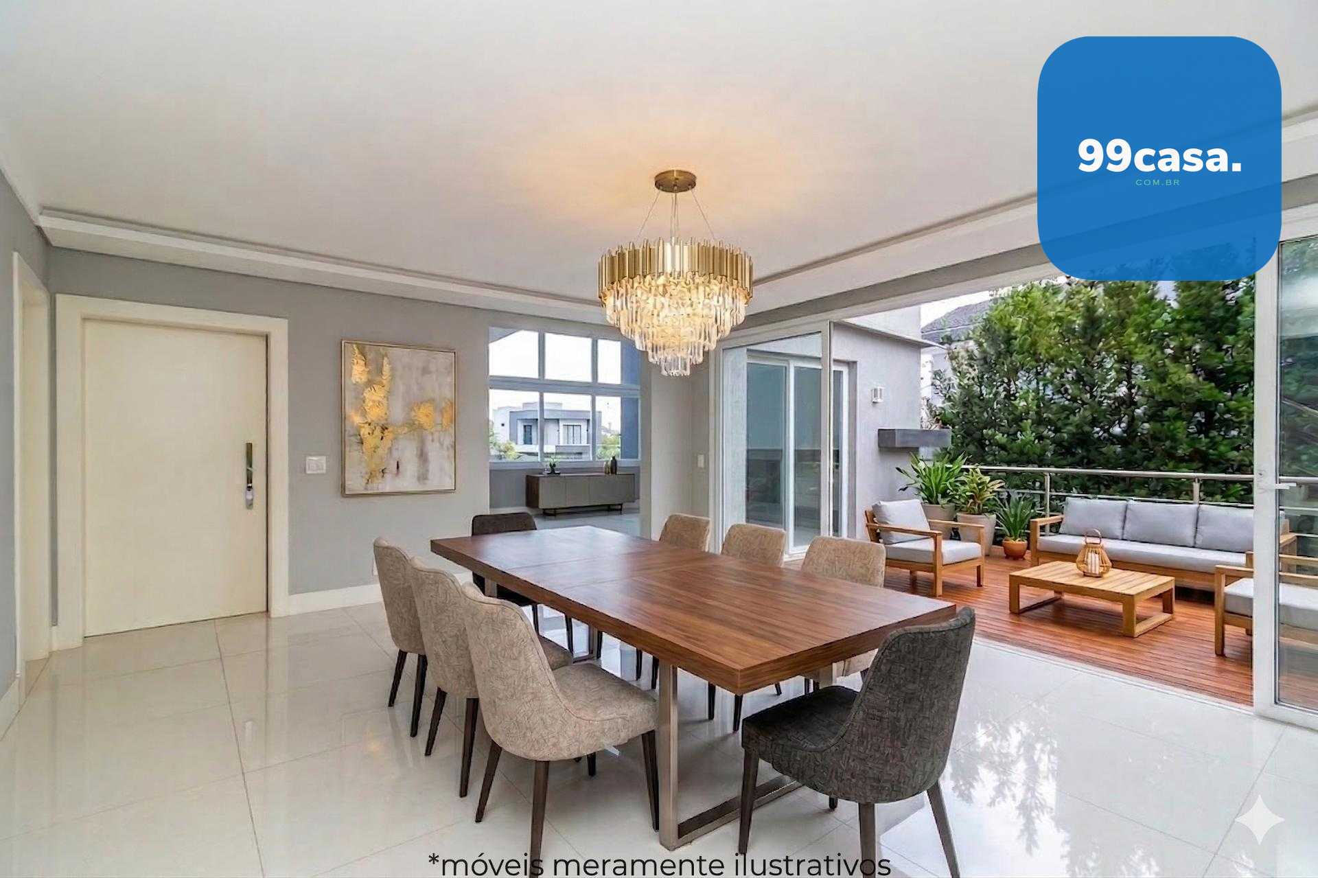 Casa Alto Padrão com Vista Lago 4 suítes -  Alphaville Gracios...