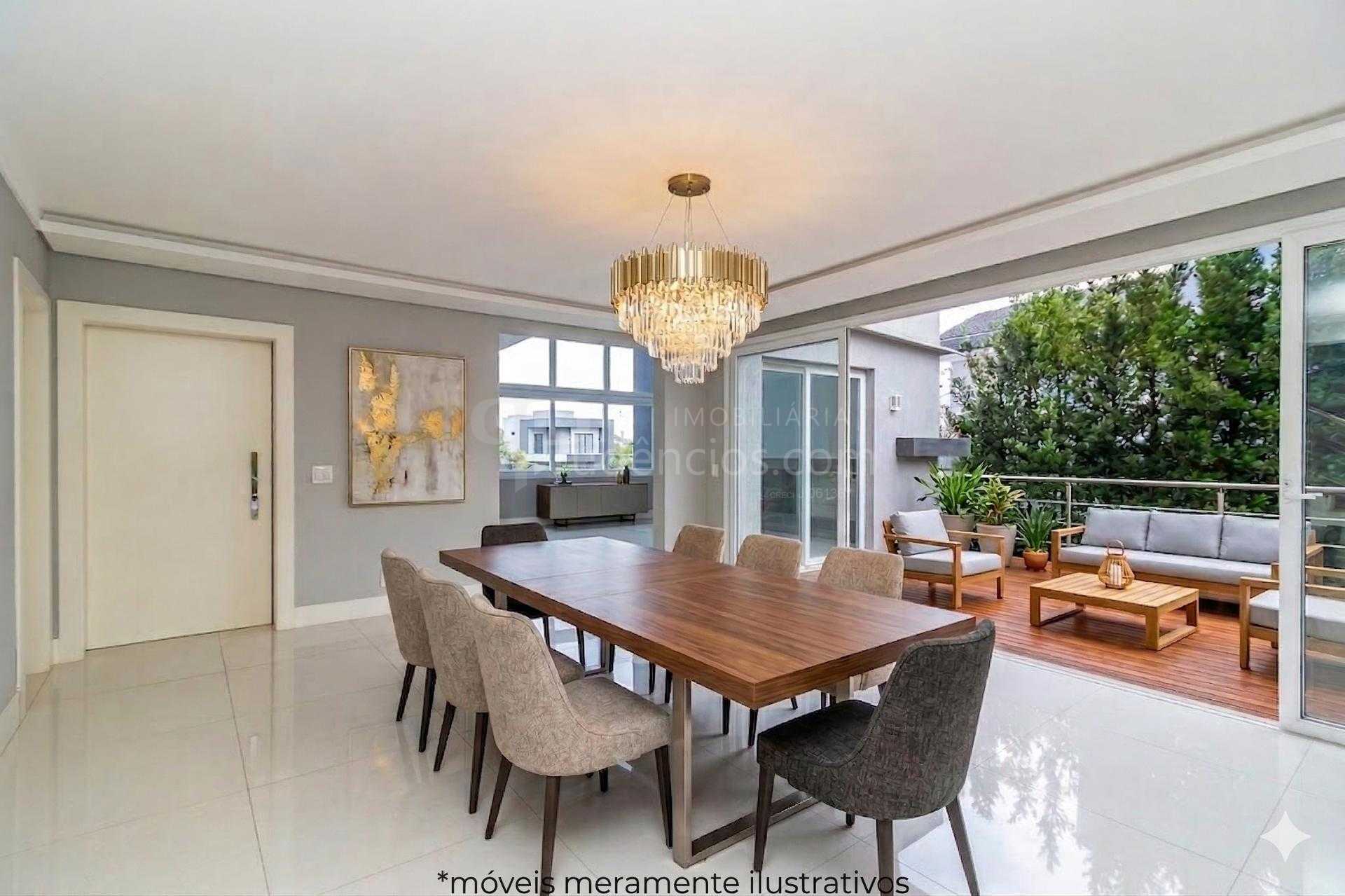 Casa Alto Padrão com Vista Lago 4 suítes -  Alphaville Gracios...