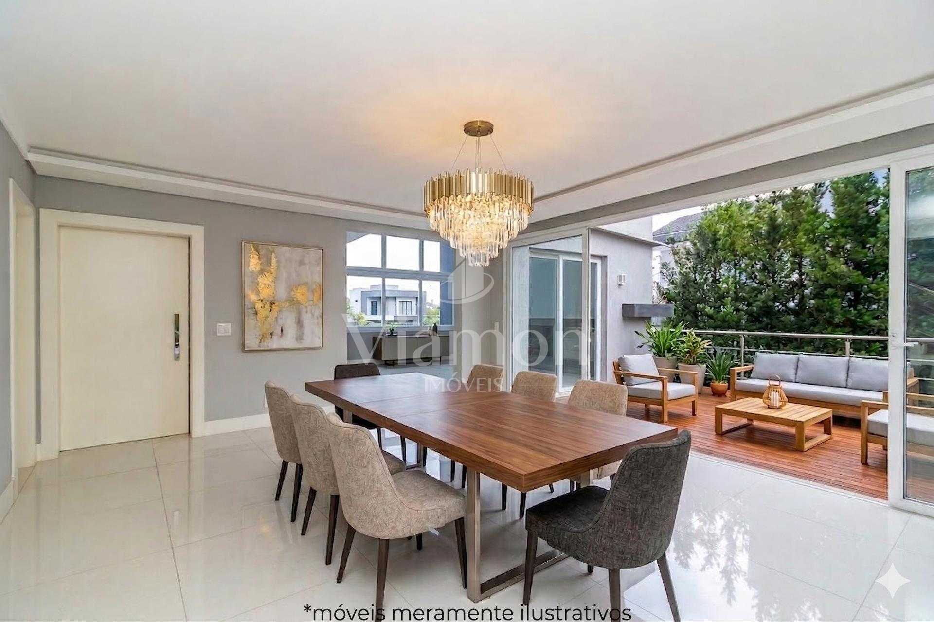 Casa Alto Padrão com Vista Lago 4 suítes -  Alphaville Gracios...