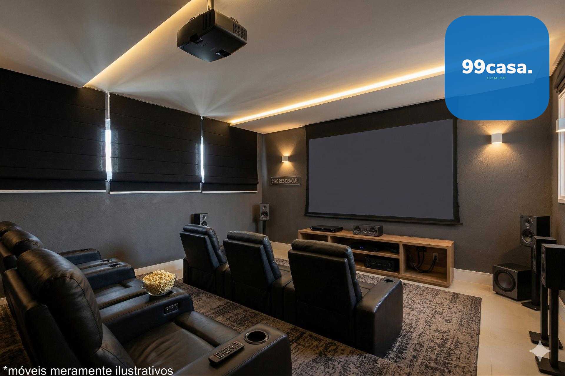 Casa Alto Padrão com Vista Lago 4 suítes -  Alphaville Gracios...