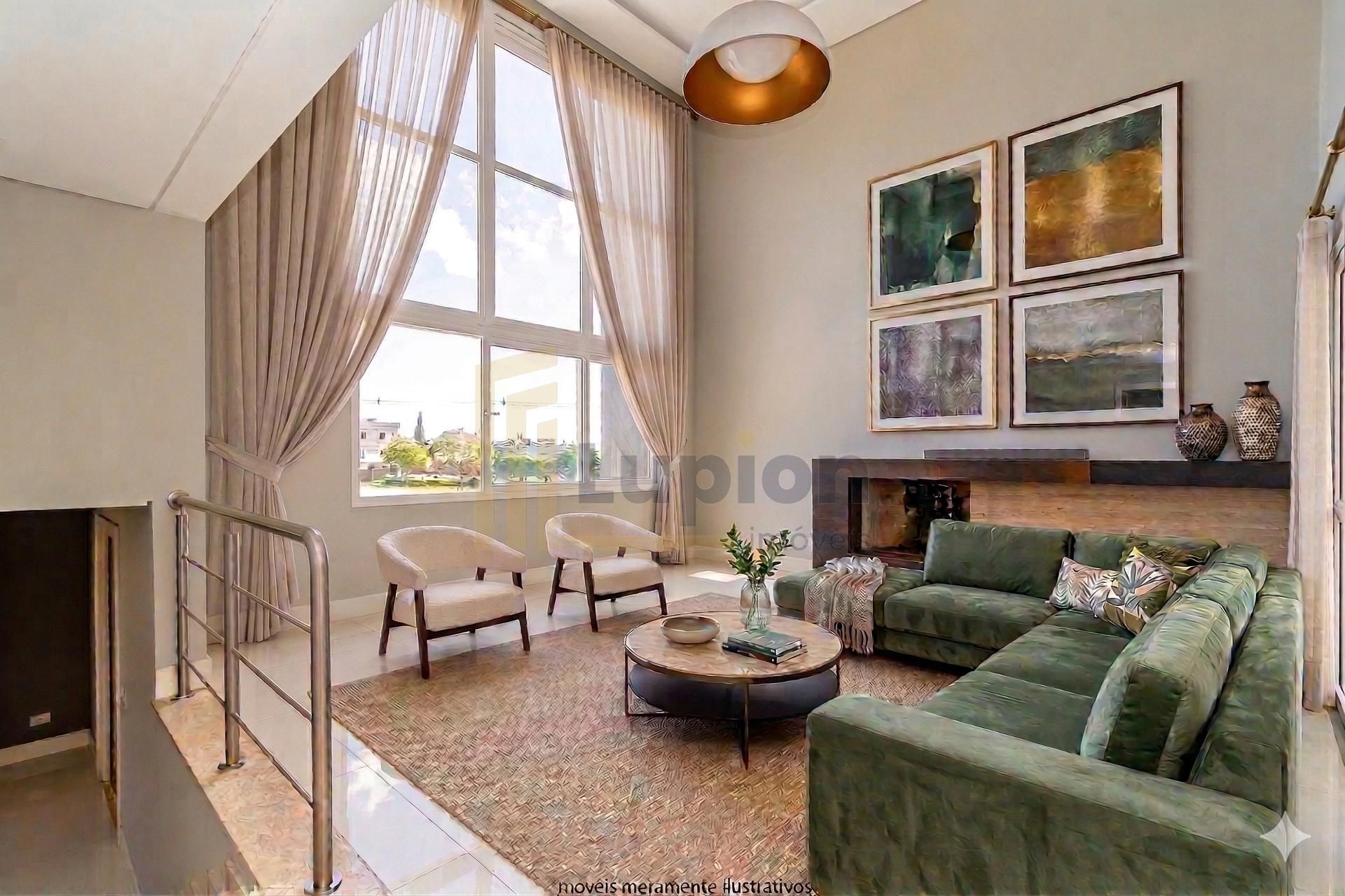 Casa Alto Padrão com Vista Lago 4 suítes -  Alphaville Gracios...