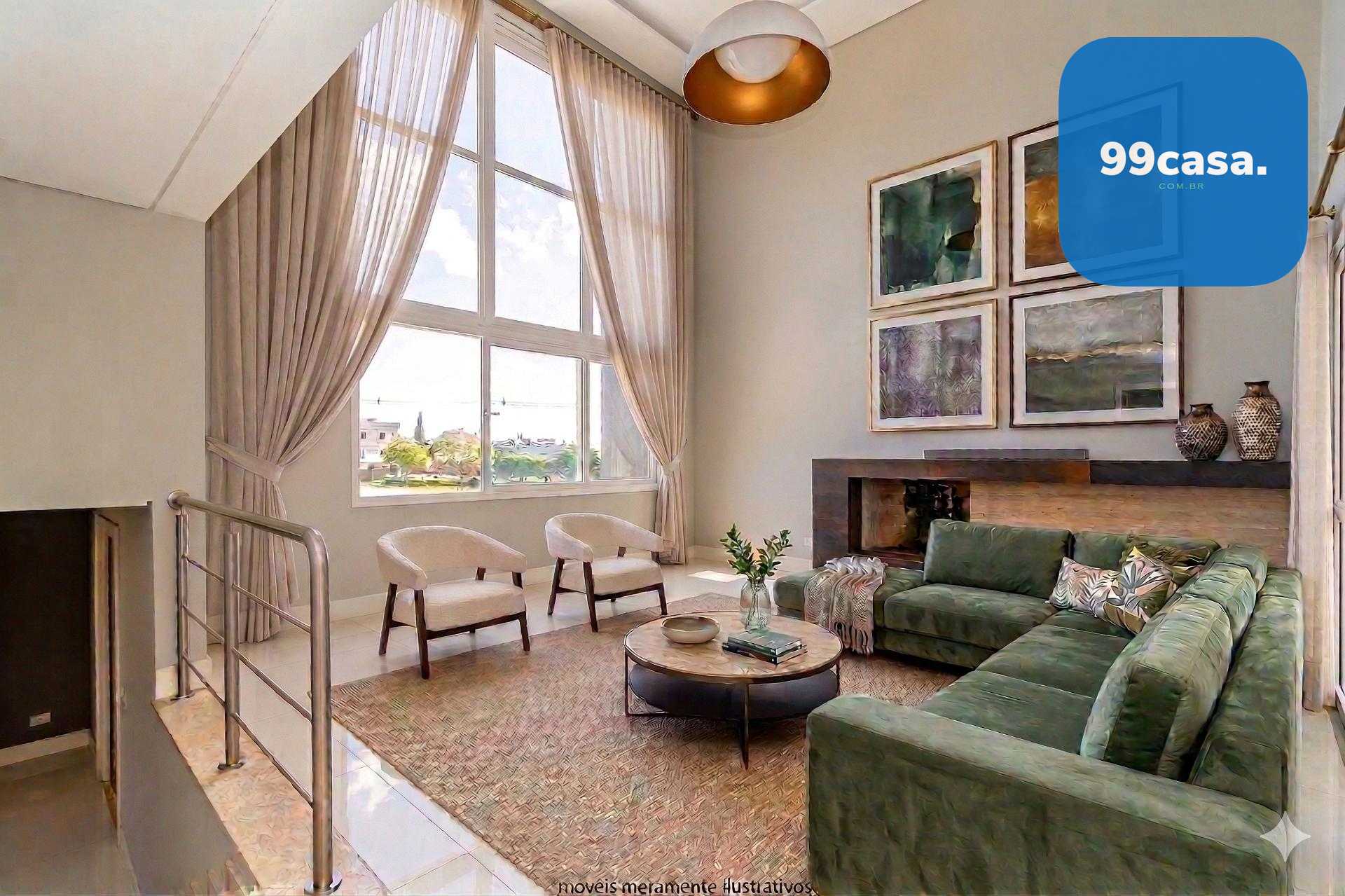 Casa com amplo espa?o gourmet 4 su?tes ? venda, Alphaville Gra...