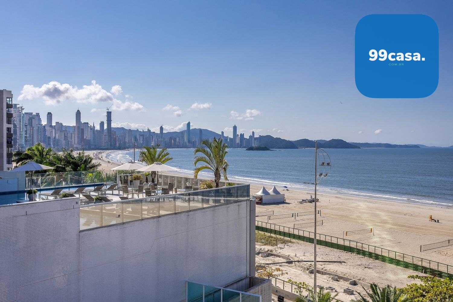 Apartamento beira mar e frente mar no Acqua Residence, BALNEAR...